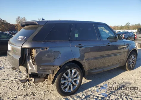 2016 Land Rover Range Rover Sport Hse из США, поврежденный, VIN SALWR2VF9GA552926